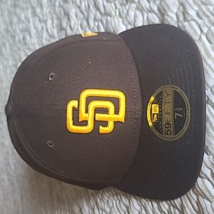 San Diego Padres Fitted Hat. New with tags.